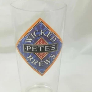 Wicked Petes Brews Bier Pint Glas 16 Oz - Bild 1 von 5