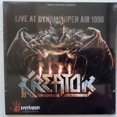 Kreator Live at Dynamo Open Air 2023 LTD ORANGE Splatter LP Album vinyl record - Image 1 of 4