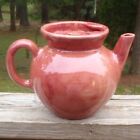 RARE Vintage COLE Seagrove North Carolina Reddish Art Pottery 7 Cup TEAPOT w/LID