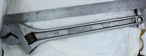 Vintage Channellock 15” adjustable Wrench Meadville, PA USA - Picture 1 of 5