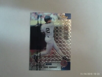 1999 Topps Finest #115 Derek Jeter New York Yankees. Baseball Card. HOF. - Image 1 of 4