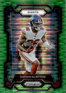 Darius Slayton 2023 Panini Prizm #220 Neon Green Pulsar New York Giants - Picture 1 of 2