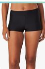 Speedo Women's Swimsuit Bottom Boyshort Size XS Black NWT anthracite 19-4007 tcx