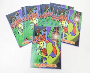 5S Lot Of 10 Tower Records Postcards Max Racks By Artist Frank Casazza - Picture 1 of 3