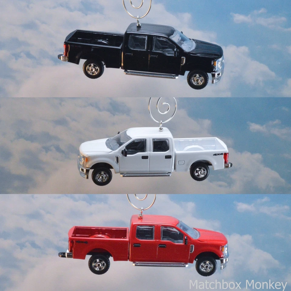 2017 Ford F-350 Super Duty Supercrew Cab Custom Christmas Ornament F350 Adorno - Image 1 of 1