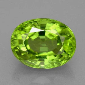 Natürliche echte Peridot apfelgrün oval facettierte lose Steine (4x3mm - 10x8mm) - Bild 1 von 1