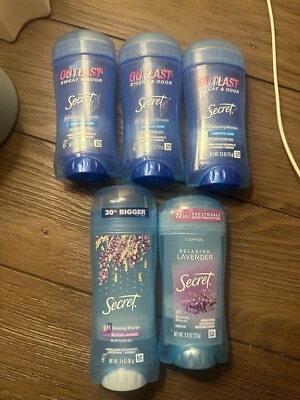 Secret Gel Deodorant Lot - Image 1 of 4