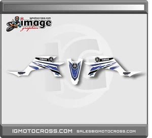 Yamaha Yfz 450 graphics kit 2008-12 CARB MODEL - Bild 1 von 1