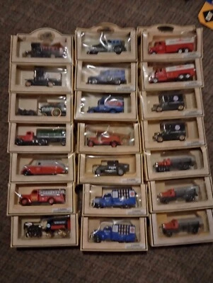 Vintage Lot Of 21 Lledo Chevron Commemorative Die-Cast Model Trucks, NIB  - Image 1 of 4