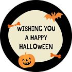 Halloween Stickers Self-Adhesive Matt Labels Party Bag, Sweet Cone