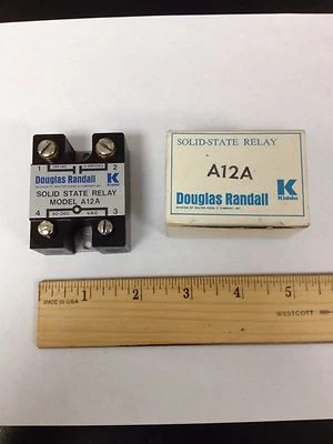 Douglas Randall A12A Panel Mount Solid State Relay 120V 12A - Image 1 of 4