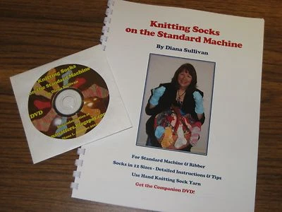 Knitting Socks on the Standard Machine by Diana Sullivan  - Image 1 of 2