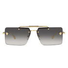Versace VE 2245 10028G Gold Metal Rimless Sunglasses Grey Gradient Lens