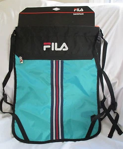 NWT FILA SP-1001 X2 Sackpack Sport Sack /Backpack TURQUIOSE - $42 - Picture 1 of 2