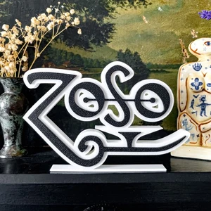 Led Zeppelin - Zoso 3D Printed Display *FREE UK POSTAGE* - Picture 1 of 3
