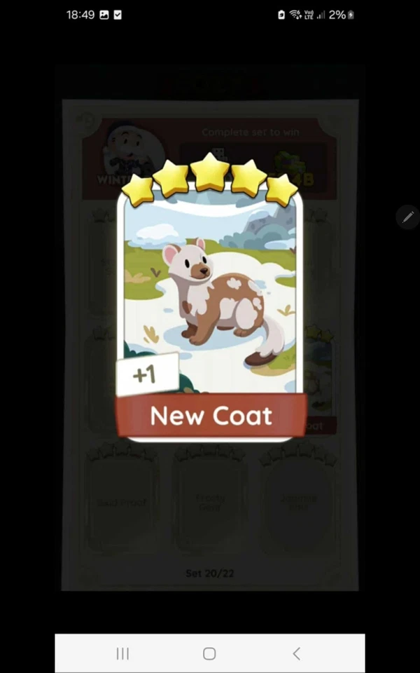 Monopoly Go Cards New Coat - Image 1 of 1