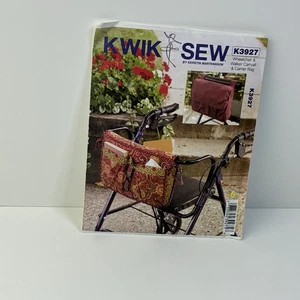 Wheelchair Walker Carry All Bag One Size UNCUT Pattern K3927  - Picture 1 of 2
