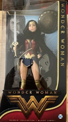 🔥Barbie DC Black Label Collector Wonder Woman Doll Batman Superman Movie - Image 1 of 4