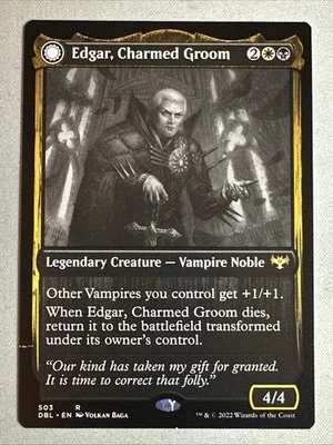 MTG / Edgar, Charmed Groom / DBL / #503 / Regular / Rare / NM - Image 1 of 2