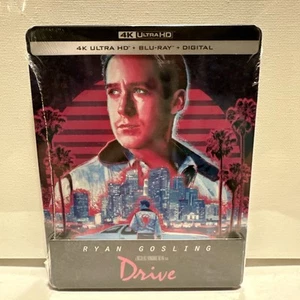 Drive Collector Steelbook (4K Blu-ray) NEW-sealed-Free Box Shipping & Tracking - Picture 1 of 2