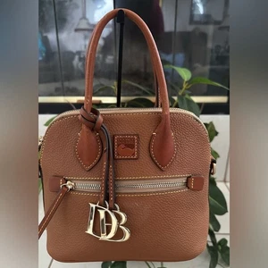 Dooney & Bourke Pebbled Domed Satchel - Picture 1 of 10
