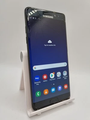 Samsung Galaxy Note Fan Edition Black Unlocked 64GB 12MP Android Smartphone #S03 - Image 1 of 4