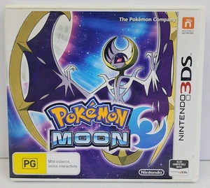 Pokemon Moon - Nintendo 3DS 2DS Complete PAL - Picture 1 of 4