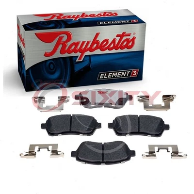 Juego de pastillas de freno de disco delanteras Raybestos Element3 para Mazda 2 2011-2014 freno xs Foto 1 de 4