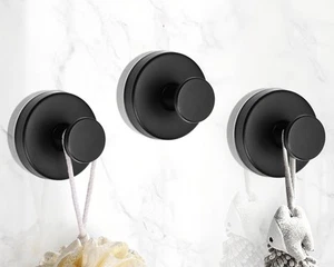 Suction Cup Hooks For Shower Towel Loofah Robe Hooks For Bathroom Kitchen Stainl - Picture 1 of 6