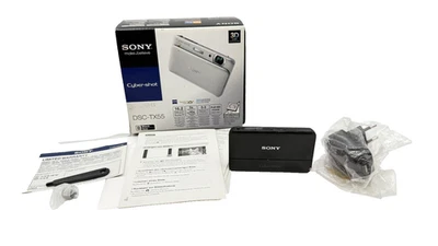 Sony Cyber-shot DSC-TX55 - 16,2 MP - Schwarz - OVP - Ungetestet - Bild 1 von 4