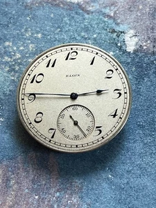 Elgin pocket watch movement 12s - Picture 1 of 5