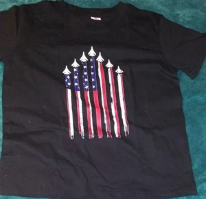 Child's Medium Flag Tee Shirt - Picture 1 of 3