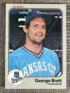 George Brett 1983 Fleer #108 Kansas City Royals - Picture 1 of 2
