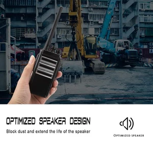 N.INC YK-55 Portable Mini Walkie Talkie Rechargeable 3800mAh Round Plug FY - Zdjęcie 1 z 19