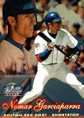 1998 Flair Showcase - Row 2 Nomar Garciaparra #5 - Image 1 of 2