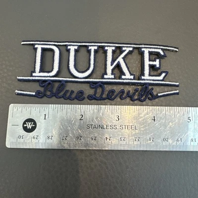Duke Blue Devils iron on patch - Image 1 of 2