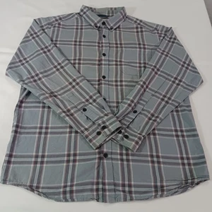 Columbia AM7968 Herren grau Baumwolle kariert Rapid Rivers II Button-Down Hemd Gr. L - Bild 1 von 19