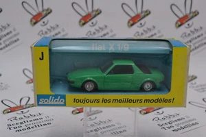 SOLIDO " FIAT X 1/9 " ORGINALE BOX COME FOTO - Foto 1 di 3