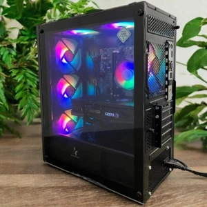 Custom Build RGB i7 UP 32GB RAM 1TB SSD RTX 4060 Win10 GAMING READY WIFI 6 BT - Picture 1 of 5
