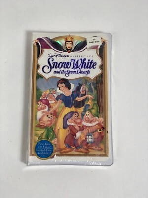 NWT 1524 Snow White And The Seven Dwarves VHS Rare Masterpiece Collection - Image 1 of 4