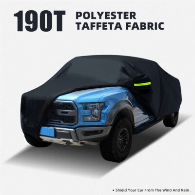 Cubierta de camioneta de coche exterior lluvia sol nieve protector contra polvo para Ford F-150 F-250 F-350 Foto 1 de 4