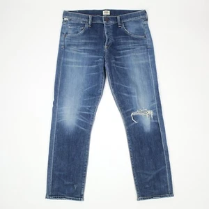Jeans donna Citizens of Humanity 28" Emerson slim fidanzato bottoni mosca - Foto 1 di 10