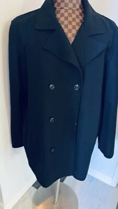 Tech Tumi Black Wool Jacket Insulated Puffer Liner Men's Size XXL Mint - Picture 1 of 16