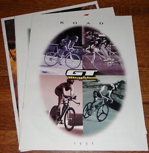 Gt road bike catalogs. 1994. 95.and 96