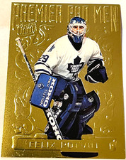 1994-95 Fleer Ultra Premier Pad Men FELIX POTVIN #4 OF 6 Toronto Maple Leafs
