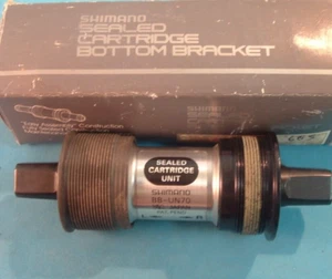 Shimano BB-UN70/Road MTB Sealed Cartridge NEW/NOS Bottom Bracket-70x114.5MM- NIB - Picture 1 of 5