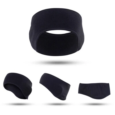 Winter Sports Ear Warmer Headband Running Fleece Thermal Earband for Women Men - Image 1 of 4