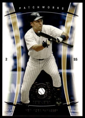 2005 Fleer Patchworks #47 Derek Jeter BASEBALL New York Yankees - Image 1 of 2