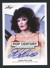2013 Leaf  Pop Century JOAN COLLINS (The Bitch / The Stud) AUTOGRAPH Auto Card