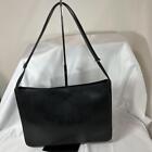 Gucci Handle Bag Leather Black Authentic F0409286